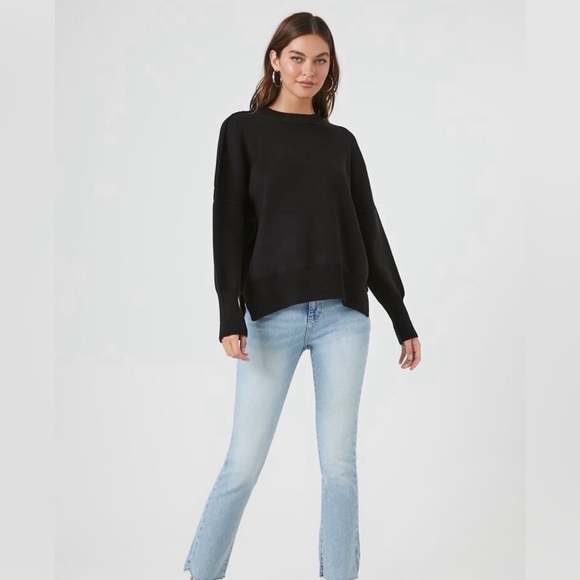 Ribbed drop sleeve sweater READ DESCRIPTION - Picture 2 of 10